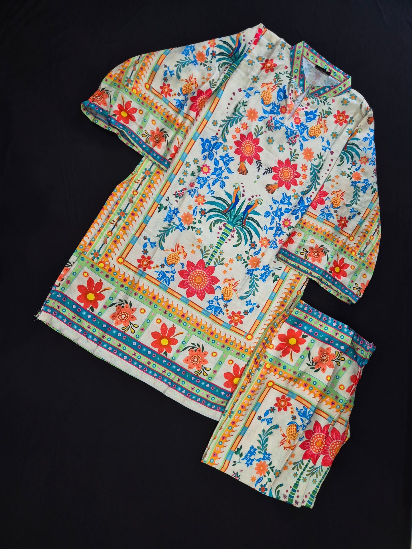 TURKISH ORNATE FLORAL COORD SET