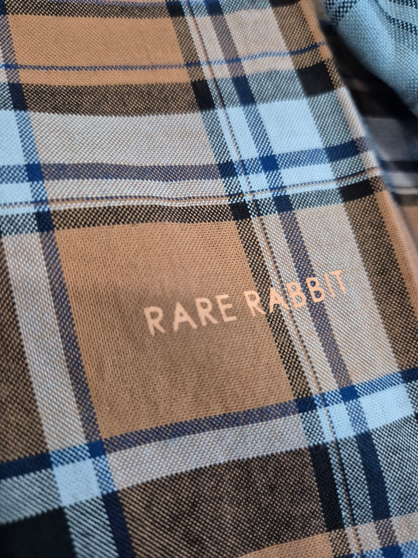 Rare Rabbit Plaid Cotton Shirt