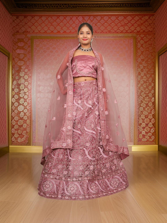 BEST SELLER PINK AAPUN LEHENGA